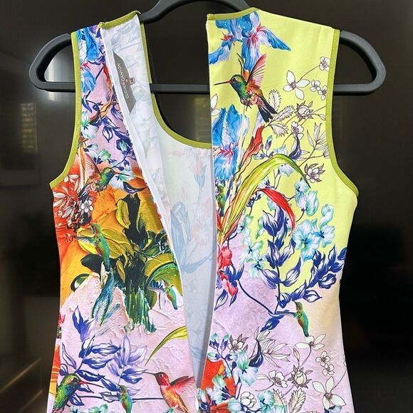 Clover Canyon Birds Dress, Size XS - Picture 11 of 13